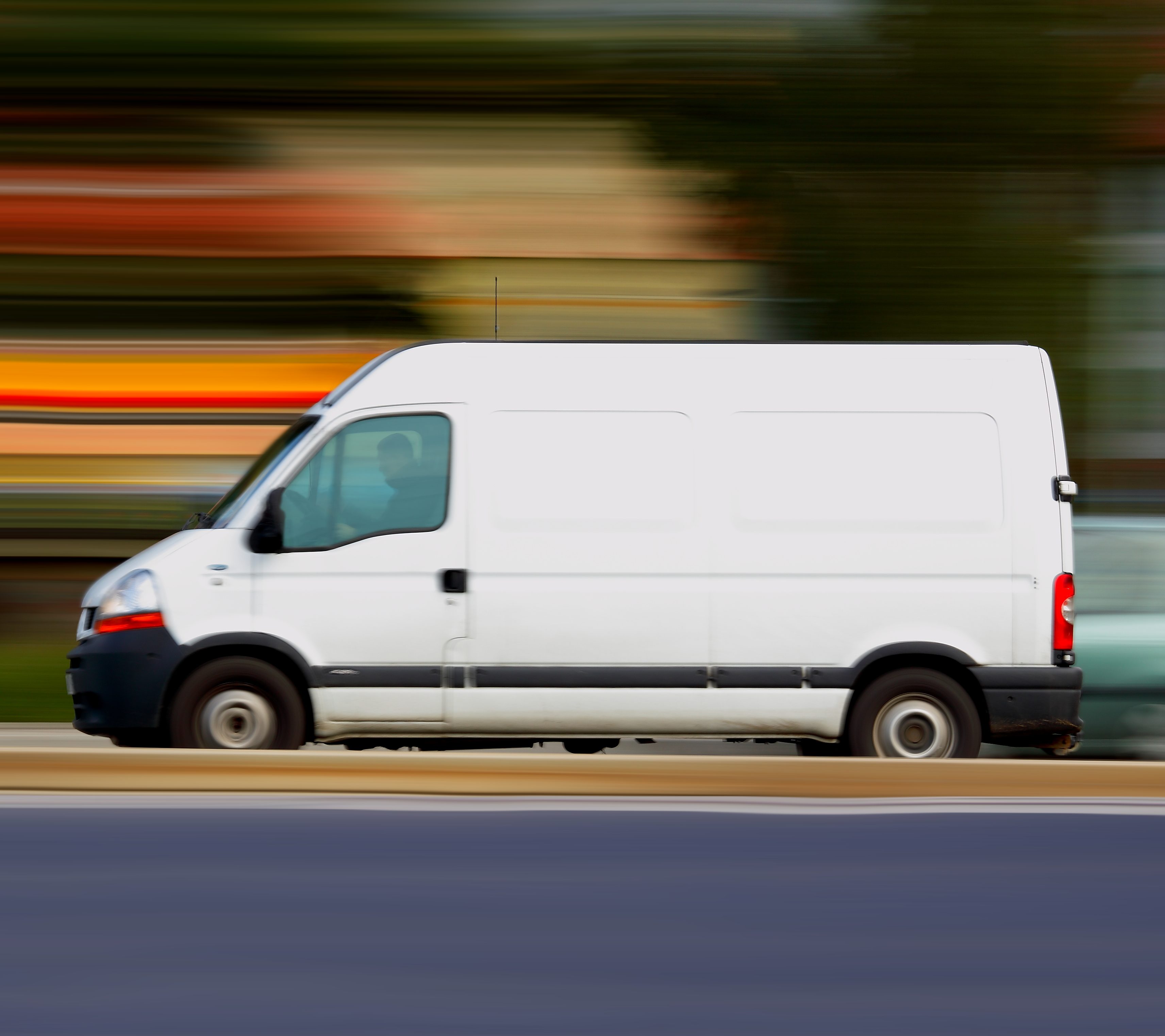 Blur speedy  white van